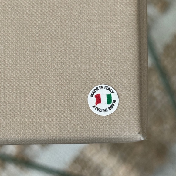 Montelliana 1965 Claudine Metallic Leather Lace Up Ankle Boots Size 37 - Picture 13 of 14